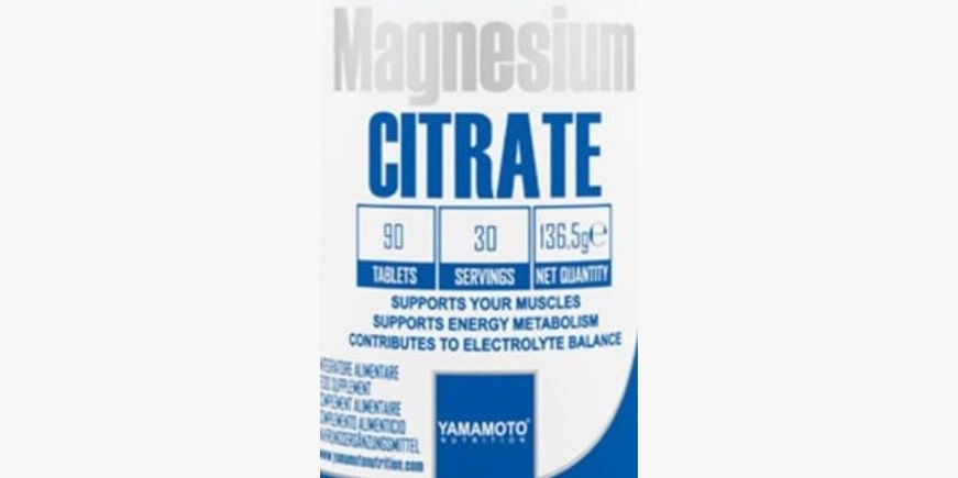 Magnesium-citrate etiketa